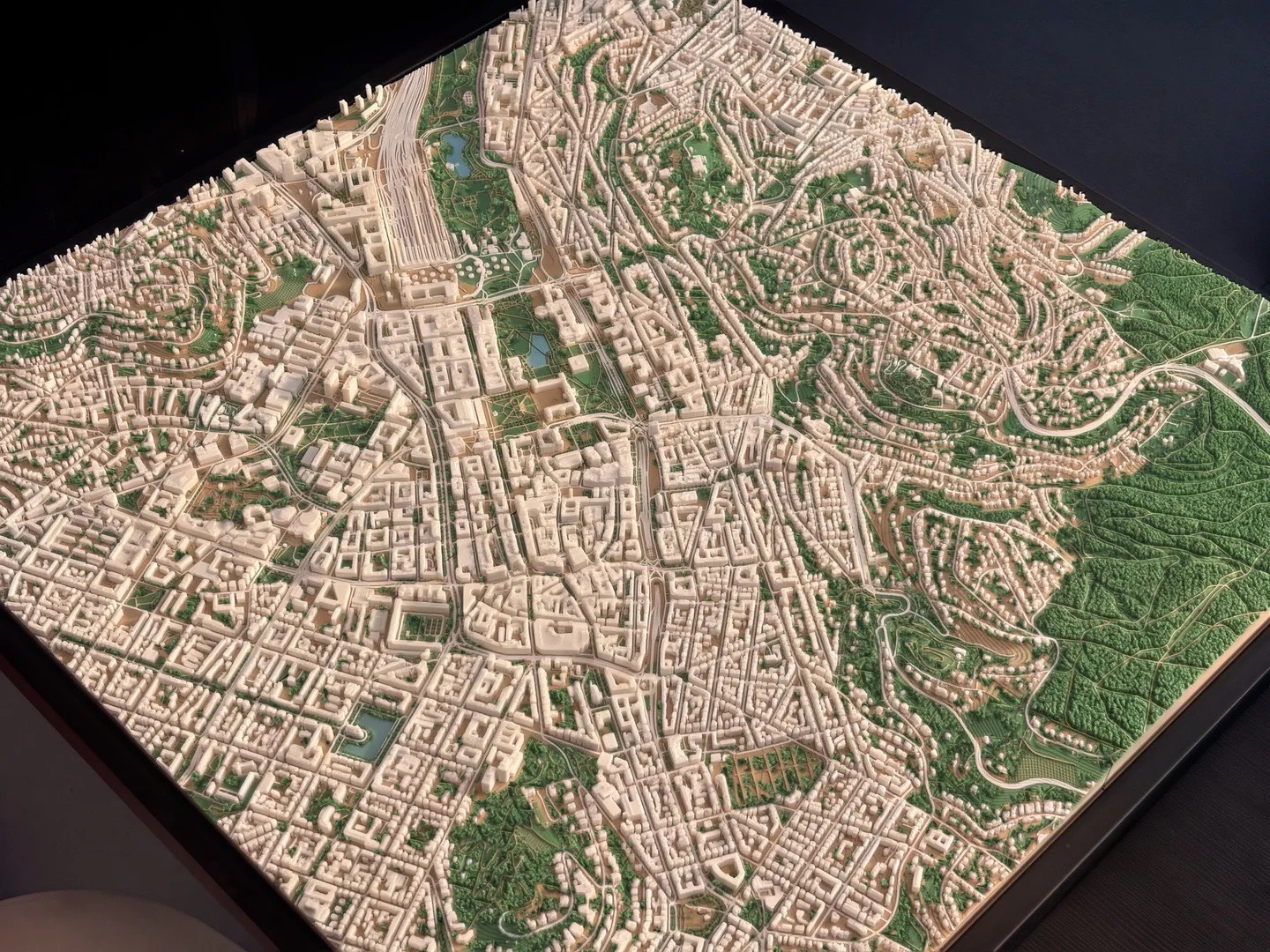City model of the same area